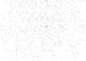 Old Pattern Grunge Texture Background, Grungy Black Abstract Dotted Vector, Halftone Overlay Design