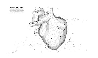 Cars vector wireframe concept. Sport car. Futuristic Smart Car. Vehicle wireframe concept. Polygon vector design.  Poly art, mesh art