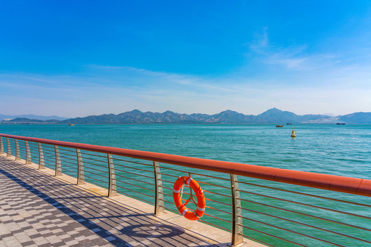 Seaside bay area in Shekou