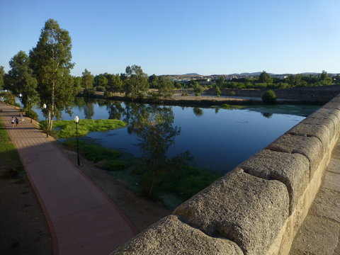 Merida. Historical city of Extremadura.Spain