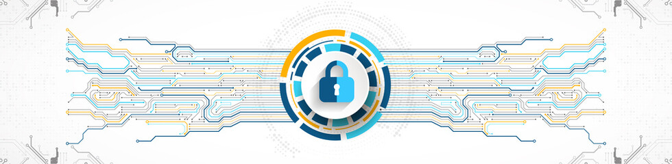 Obraz premium Protection concept. Protect mechanism, system privacy.