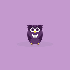 Cute Vector Collection of Bright Owls eps