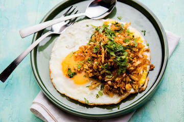 Anda or Egg ghotala is a popular innovative tasty recipe from Surat, Gujrat