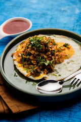 Anda or Egg ghotala is a popular innovative tasty recipe from Surat, Gujrat