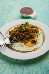 Anda or Egg ghotala is a popular innovative tasty recipe from Surat, Gujrat