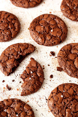 Homemade chocolate cookies 