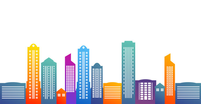 citt&agrave;, edifici, palazzi, architettura, skyline, case, 