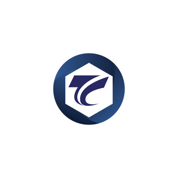 logo custome tc look modern design