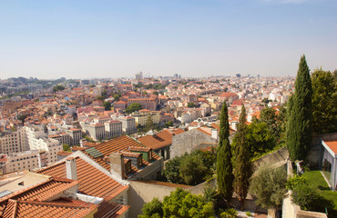 Fototapeta na wymiar Panoramic view of the city of Lisbon. Portugal.