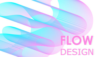 Flow shapes design. Liquid wave background.