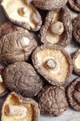 Dried shiitake mushrooms