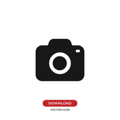 Camera vector icon