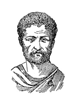 Hadrian portrait draw