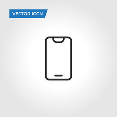 Smartphone vector icon