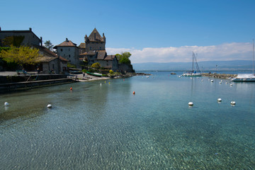 Genfer See bei Yvoire in Frankreich