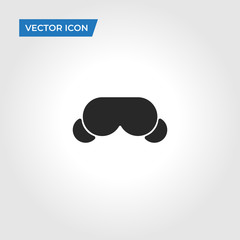 Sleeping mask vector icon