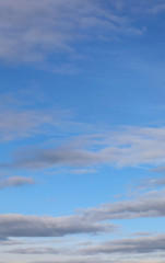 background of blue sky and some clouds