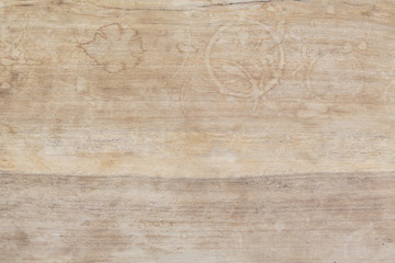 Stained wooden background