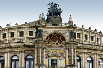 Obraz premium Dresden: Semper Oper