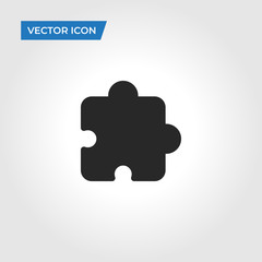 Puzzle vector icon