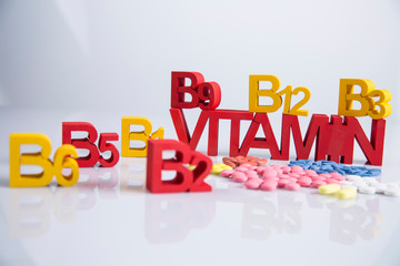 Pigment, tablet or pill. A collection of medicines and vitamins. Dietary supplementation