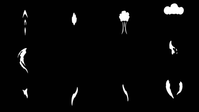 Smoke Animations Pack 3