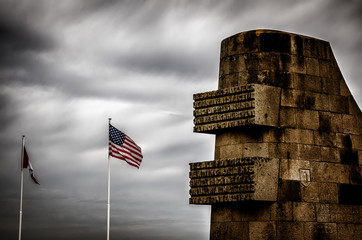 Omaha Beach is one of the most famous spots of the Normandy landings