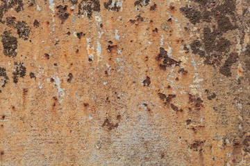 Old Weathered Corrugated Rusty Metal Texture