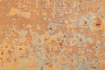 Old Weathered Corrugated Rusty Metal Texture