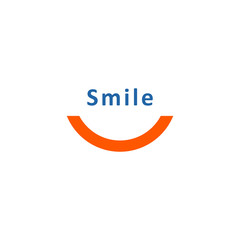 Smile vector template. Design for banner or print. world smile day. international day of happiness.