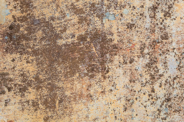Old Weathered Corrugated Rusty Metal Texture