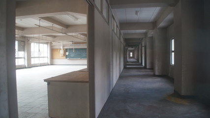 Japan school Corridor Class Landscape