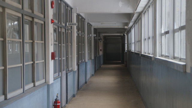 Japan school Corridor Class Landscape