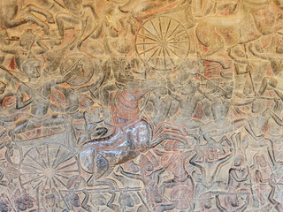 Deckenmalerienvon Angkor Wat