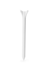 Golf tee on white background. Sport equipment