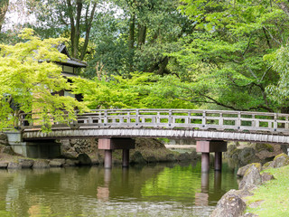 Fototapeta na wymiar Zen Garden of Tenryu-ji, Heavenly Dragon Temple. In Japan