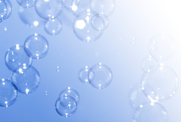 purple bubbles abstract background.