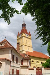 Evangelical Fortified Church from Cristian, Brasov, Transylvania, Romania 