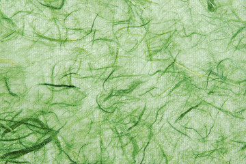 Green Decorative Mulberry Paper Texture