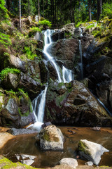 Waterfall "Kasak" in Rhodope mountain, Bulgaria