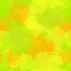 Seamless abstract vector watercolor background yellow