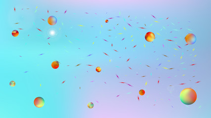 Minimal abstract space background picture colorful.