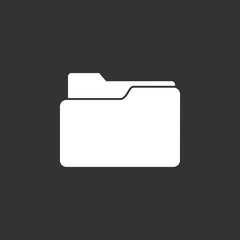 folder icons symbols vector