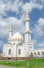 Architectural gem - the White mosque, the city of Bolgar, Russia