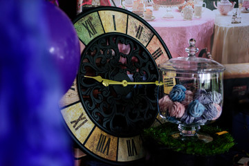 Decorations for a mad tea party Alice in Wonderland