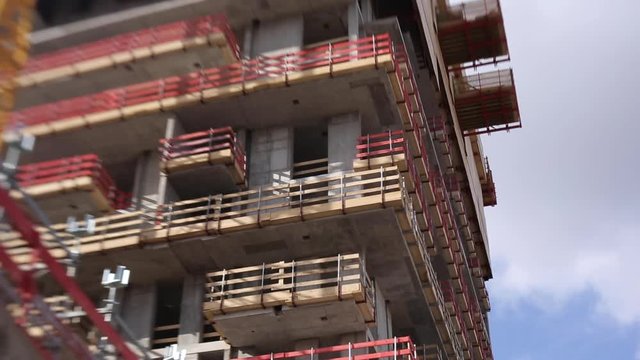 Exterior of Building under Construction