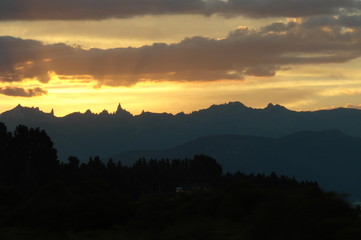 patagonia sunset