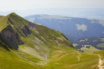 View on Alps mountains