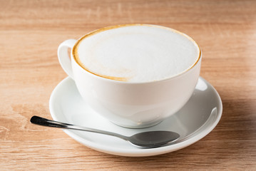 cup of cappuccino