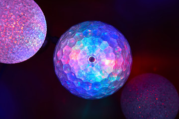 Boule à facette et son jeu de lumières